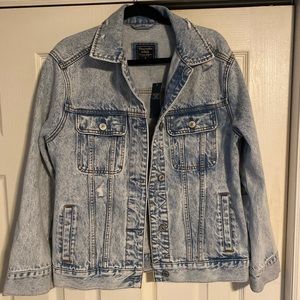 Abercrombie Oversized denim jacket
